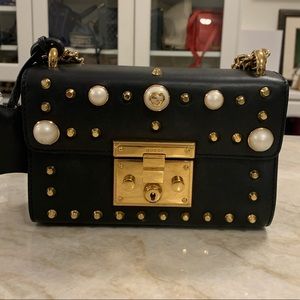 Gucci Padlock Pearl Small Shoulder Bag